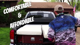 Milliard 4quot TriFolding Mattress UNBOXING amp 1st Impressions Best Truck Camper Mattress [upl. by Neumeyer]