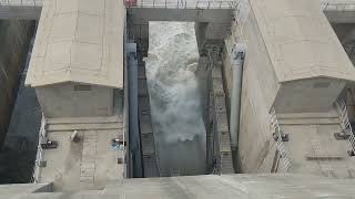 dam spillway opening after years [upl. by Gracie]