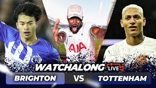 Brighton 42 Tottenham  Premier League LIVE WATCHALONG amp HIGHLIGHTS with EXPRESSIONS [upl. by Varhol63]