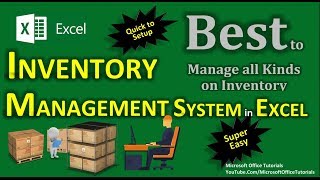 Inventory Management  Excel Inventory Management Super Easy [upl. by Kral]