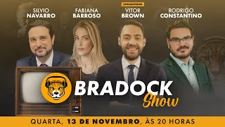 Bradock Show 131124  Vitor Brown Rodrigo Constantino Fabiana Barroso e Silvio Navarro [upl. by Anewor]