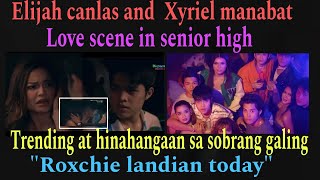 XYRIEL MANABAT AND ELIJAH CANLAS TRENDING LOVE SCENE  SENIOR HIGH  HOT ISSUE JANUARY 3 2024 [upl. by Raffo]