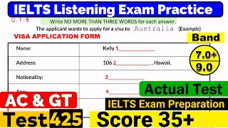 IELTS Listening Practice Test 2024 with Answers Real Exam  425 [upl. by Ellissa432]