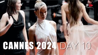 Bella Hadid Camille Cottin Frida Aasen at FESTIVAL DE CANNES 2024  Celebrity Style [upl. by Devaney]