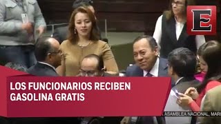 Diputados y Senadores los menos afectados por el gasolinazo [upl. by Trebma754]