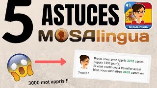 5 ASTUCES pour MEMORISER le vocabulaire Espagnol 🇪🇸 avec lapplication MOSALINGUA 👍 Mosalingua [upl. by Ahsikahs259]