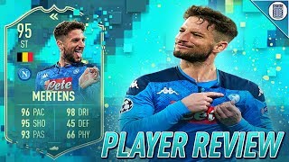 95 FLASHBACK MERTENS PLAYER REVIEW FLASHBACK DRIES MERTENS  FIFA 20 ULTIMATE TEAM [upl. by Kristel]