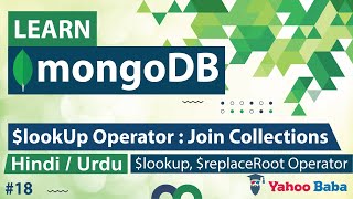 MongoDB Aggregation lookUp Operator Tutorial in Hindi  Urdu [upl. by Samuel188]