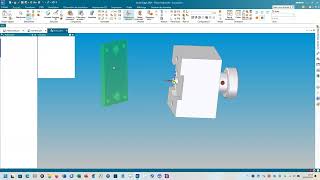 Création dun assemblage  exemple dun verrou quelques nouveautés de la version 2024 de Solid Edge [upl. by Burbank]