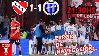 🔴INDEPENDIENTE 1  GODOY CRUZ 1🔵 LIGA PROFESIONAL DE FÚTBOL⚽ FECHA 19  REACCIÓN 🎙️ [upl. by Fonseca]