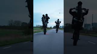 TWOSTROKE DUO ⚔️⚡️ bikelife supermoto wheelie [upl. by Noraj]