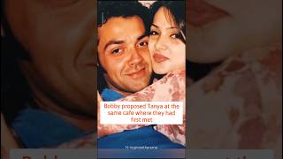 Bobby amp Tanya Love Story❤️ bobbydeol tanya lovestory video viral [upl. by Clippard874]