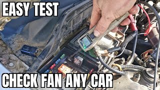 Why is Cooling Radiator Fan Not Turning On How to Check Test Stays Off Cause Overheat Idling Sitting [upl. by Suiremed]