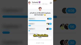 ¿Cuál es el MEJOR Capitulo de Fortnite 🤔 [upl. by Madriene]