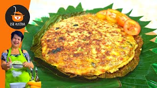 TORTANG GINILING SA DAHON NG SAGING  PORK RECIPE  ESIE AUSTRIA [upl. by Werdma910]