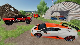 Millionaire Finds Rare Racecar in Abandoned Barn  Farming Simulator 22 [upl. by Eiramanel387]