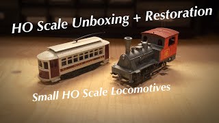 Two Small HO Scale Locomotives from eBay Unboxing and Restoration [upl. by Aihcropal]