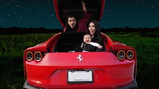 LIVING IN A FERRARI FOR 24 HOURS [upl. by Cote]