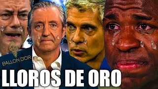 😂LOS MEJORES LLOROS DE LA CAVERNA😂 VINICIUS SIN BALÓN DE ORO LLOROS ÉPICOS DURANTE GALA ¡INCREÍBLE [upl. by Fleeta988]