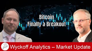 Bitcoin Finally a Breakout  Wyckoff Tape Reading Lab  11062024 [upl. by Gunter]