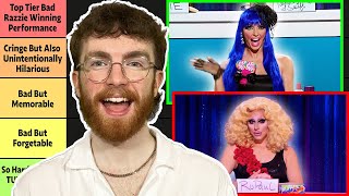 Ranking the WORST Drag Race Snatch Game Performances [upl. by Aifas742]