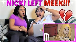 FILNOBEP quotMeek Mill After Nicki Minaj Break Upquot REACTION [upl. by Row147]