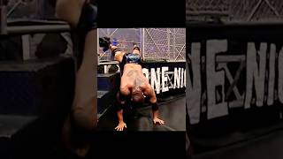 2007 World Heavyweight Title Steel Cage Edge C vs Batista [upl. by Htidra]