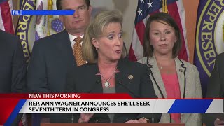 Rep Ann Wagner announces shell seek 7th term in congress [upl. by Suiravat]