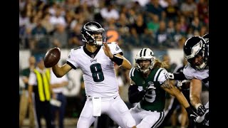 Christian Hackenberg discusses performance in Philadelphia Eagles preseason finale [upl. by Eylrahc934]