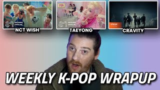 TAEYONG CRAVITY amp NCT WISH Reactions KPop WrapUp  3124 [upl. by Alburga]