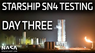 Replay Starship SN4 Testing From SpaceXs Boca Chica Launch Site [upl. by Croner]