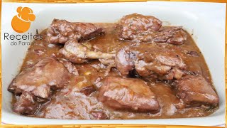 FRANGO À CAÇADOR uma especialidade comer e chorar por mais  🍎 Receitas do Paraíso [upl. by Kalil]