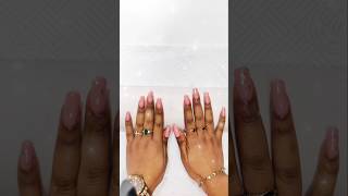 BIAB infills tutorial in under 60secs💕 shorts biabnails yt biab gelnails buildergel pinknails [upl. by Glover]