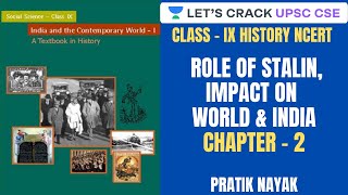 L16 Russian Revolution Role of Stalin Impact on World amp India  Class IX History NCERT  UPSC CSE [upl. by Arais]