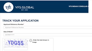 how to track VFS Visa application statushow to track passport vfs Visa [upl. by Anaya]