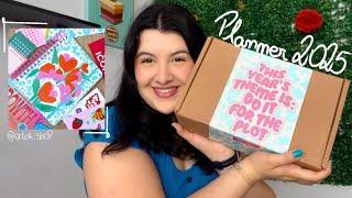 PLANNER 2025🌺✨  unboxing do meu Planner da qolor [upl. by Wager849]