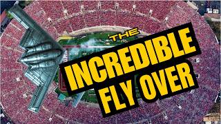 Unforgettable B2 Spirit Stadium Flyby [upl. by Ziana]