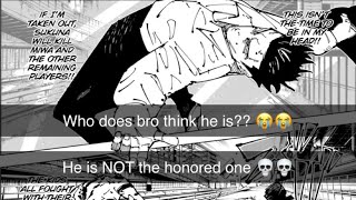 BRO THINKS HES THE HONORED ONE  JJK 254 Review [upl. by Assej199]