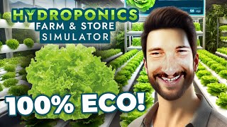 SYMULATOR SKLEPU I FARMY HYDROPONICZNEJ  Hydroponics Farm amp Store Simulator 1 [upl. by Aya]