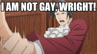 Edgeworth Gets Questioned About His Sexuality [upl. by Broome]