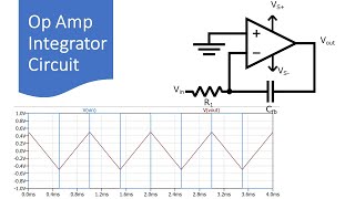 Integrator Op Amp Circuit [upl. by Atinej759]