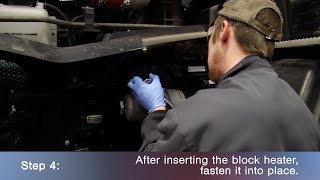 How to Install a Block Heater on a T8300 [upl. by Breen]