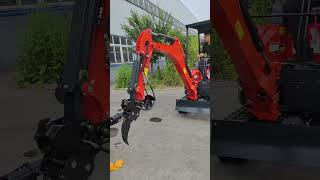 hydraulic quick hitch connecting into ripperconstructionequipment miniexcavator importfromchina [upl. by Earazed941]