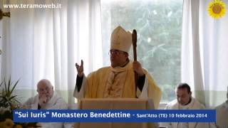 WWWTERAMOWEBIT  quotSui Iurisquot del Monastero Benedettine di SantAtto TE 10022014 [upl. by Emarej]