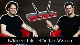 MikroTik Tutorial 07 Gäste Wlan Konfiguration deutsch [upl. by Javier]