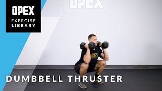 Dumbbell Thruster [upl. by Latsyk197]