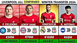 🚨 LIVERPOOL ALL AGREED CONFIRMED amp RUMOURS WINTER TRANSFER NEWS 2024 [upl. by Annahoj]