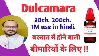 Dulcamara  Homeopathic Medicine Dulcamara  for Diseases of rainy season amp Damp Weather [upl. by Ariaec826]