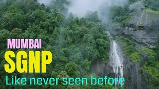 Sanjay Gandhi National Park SGNP Kaneri caves HIDDEN WATERFALL like never seen before …nature [upl. by Simonette]