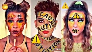 Makeup Inspired By Emojis  TikTok Emoji Makeup Challenge [upl. by Naahs431]